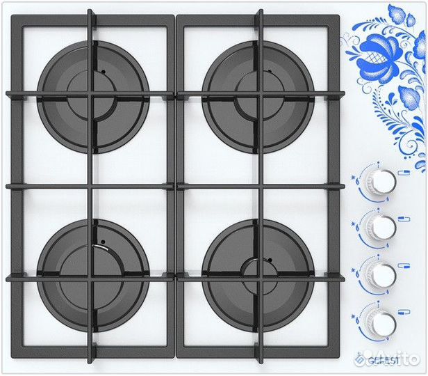 Встраиваемая газовая варочная панель