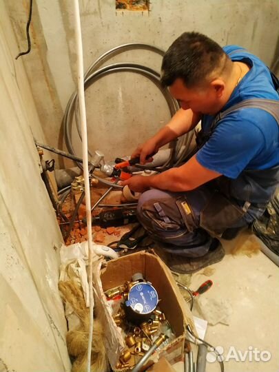 Устранение сложных засоров сантехник электрик