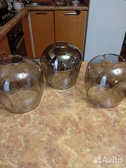 Плафоны для люстры 5 штук новые