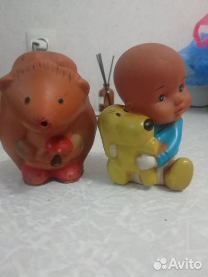 Резиновые игрушки СССР