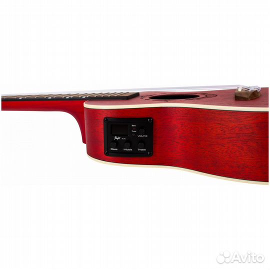 Укулеле Flight DUC380 CEQ coral