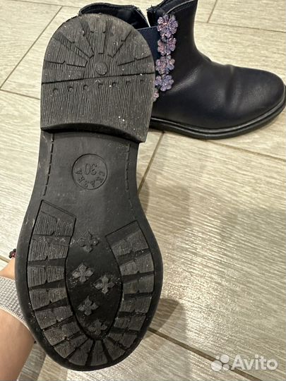 Ботинки (полусапожки) для девочки р-р 30 сказка
