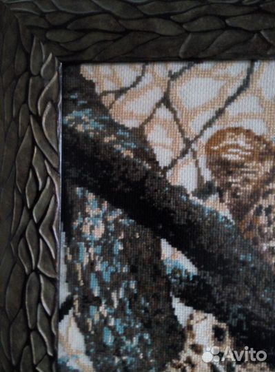 Картина леопард