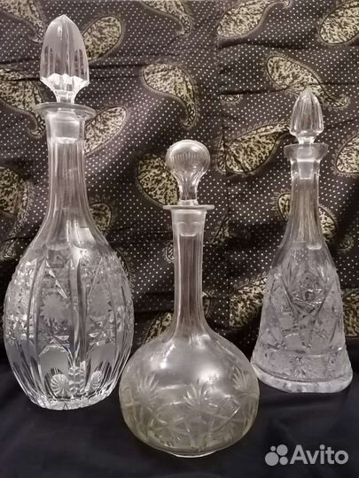 Графин хрустальный