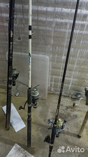 Удочки,Спининги,Фидера.новые и б. У