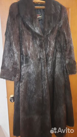 Шуба из нутрии на шкурки
