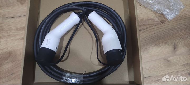 Зарядный кабель type2/GB-T 32A 1ф 5 метров