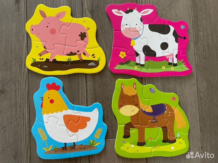 Пазлы, лото, сортер и шнуровка