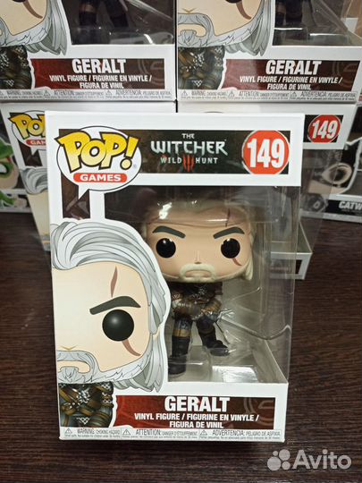Фигурки Funko POP Geralt, Joker, Two-Face, Catwom