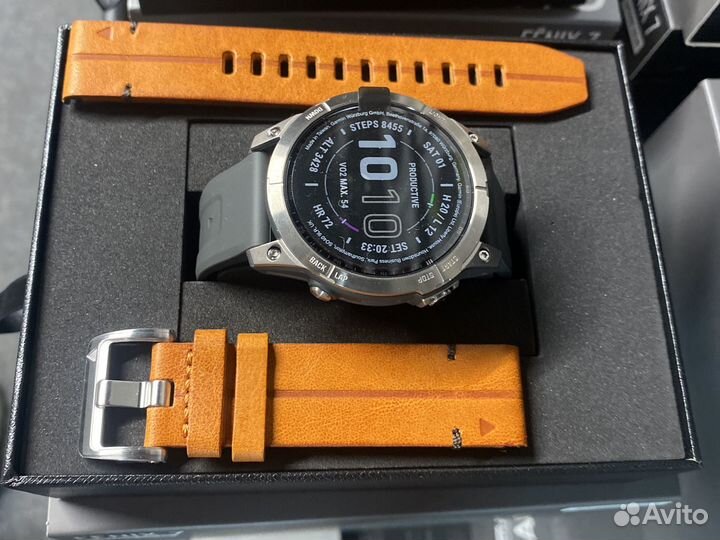 Часы Garmin Fenix 7 Pro Sapphire Solar + карты