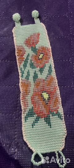 Колье-галстук,серьги и браслет