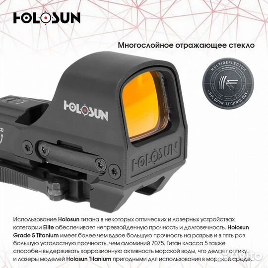 Прицел коллиматорный Holosun HS510C