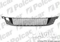 Решетка в бампере перед для volkswagen scirocco (1K8) 07.08