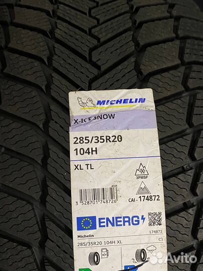 Michelin X-Ice Snow 285/35 R20 и 255/40 R20 104H