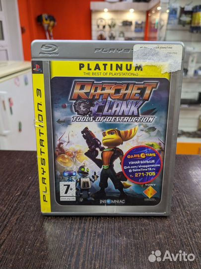 Диск PS3 Ratchet clank (тб 74)