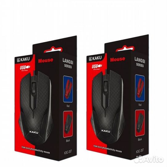 Мышь провод. kakusiga KSC-357 Black