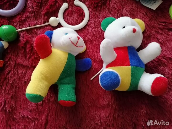 Погремушки игрушки пакетом