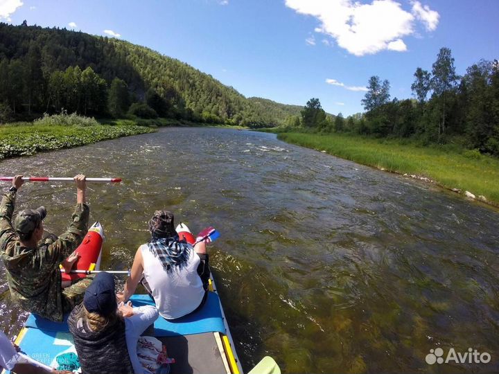 Семейный сплав по р. Белая, Урал. Выезд из Казани