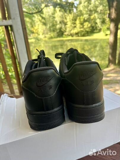 Nike Air Force 1'07 black low Оригинал