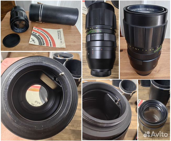 Переходники М42 Никон, светофильтры, макромех