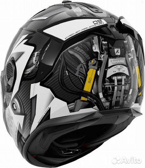 Шлем Shark spartan GT carbon urikan