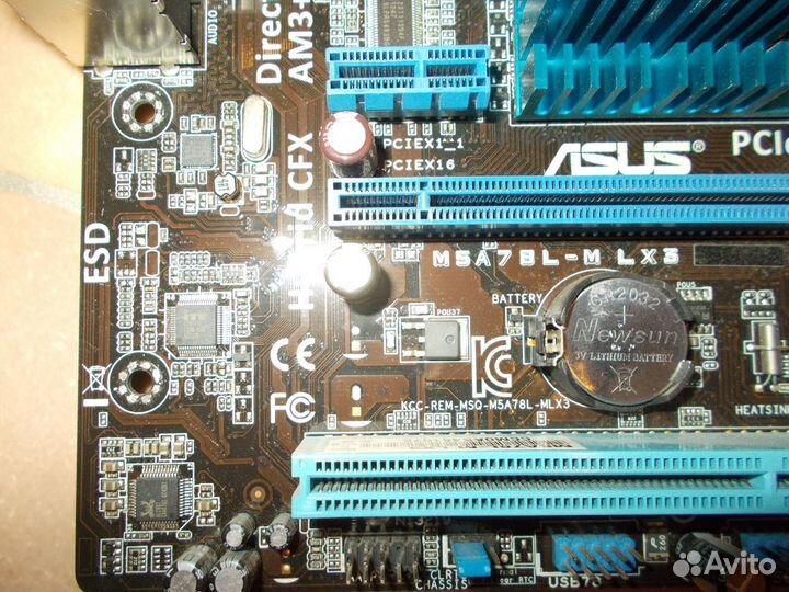 Мат плата Asus M5A78L-M LX3 + Athlon II X2 270/4GB