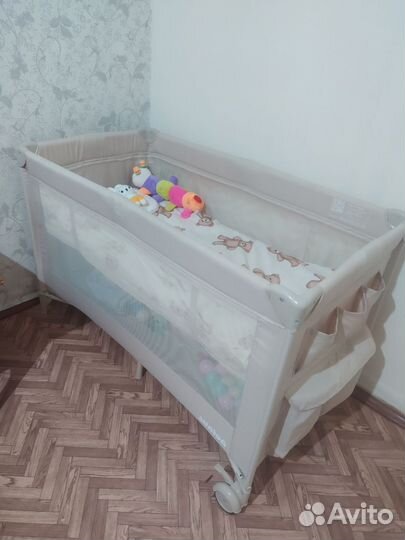 Детская кровать манеж