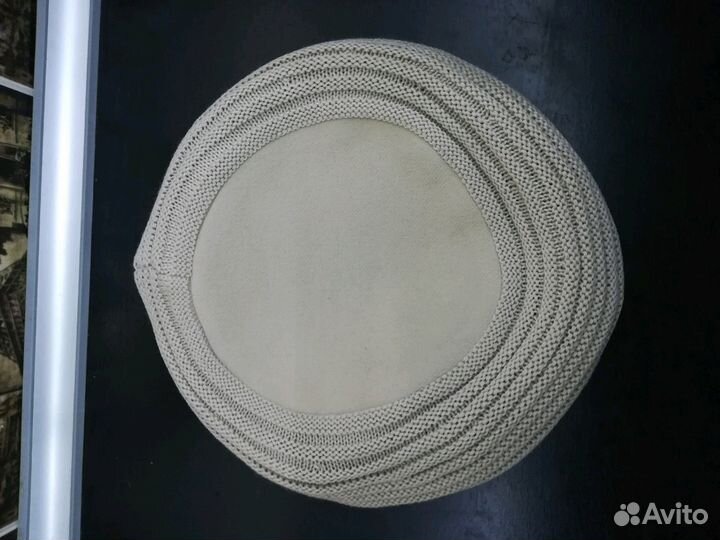 Новая утепленная шапка-берет (фетр/шерсть)