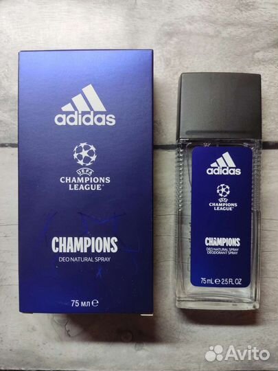 Мужская туалетная вода Adidas uefa