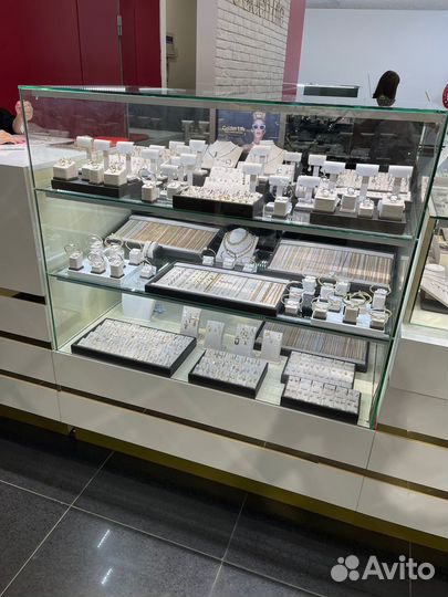 Стеклянная витрина бу