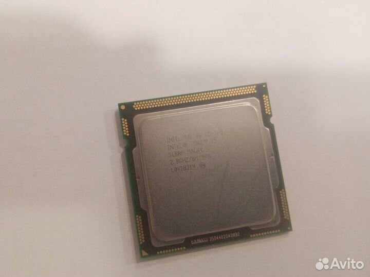 Процессор Intel Core i5-760 2.8 GHz/8mb