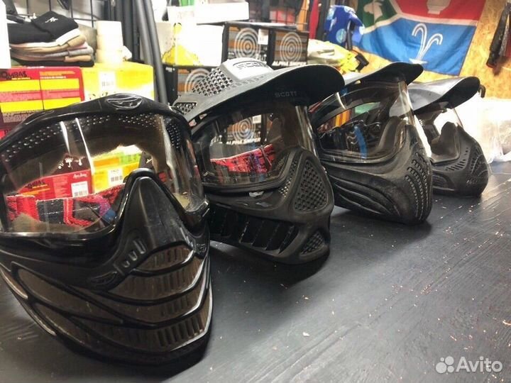 Линза стекло на пейнтбол маску Extreme Rage X Ray