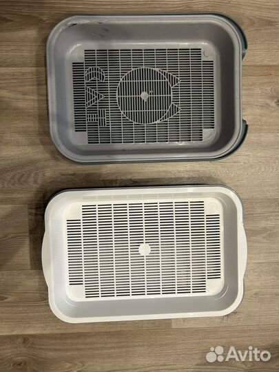 Лоток туалет для животных с сеткой