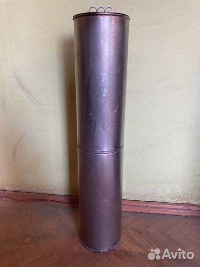 Вазон для цветов из нержавеющей стали h80см