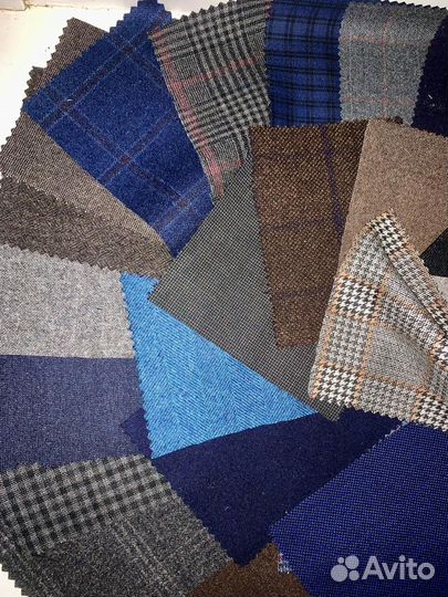 Лоскут шерстяной ткани для рукоделия