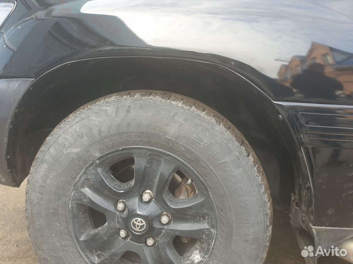 Подкрылки toyota land cruiser 100