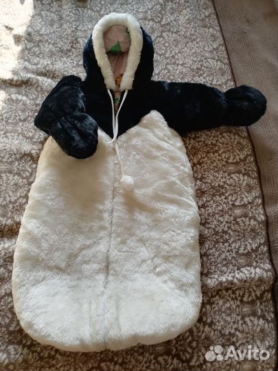 Зимний конверт в коляску