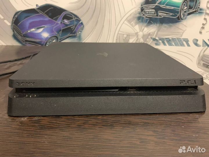 Sony playstation 4 slim 1tb 2 геймпада