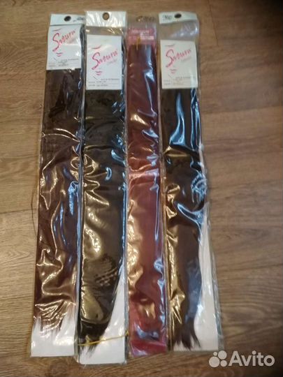 Волосы на заколках новые