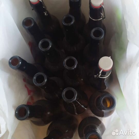 Бутылка 0,5 л - 18 шт. бугельная пробка