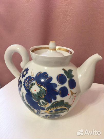 Чайник,Городницкий фарфоровый завод