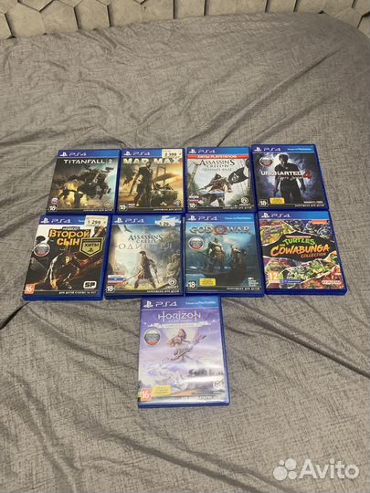 Продам игры на ps4