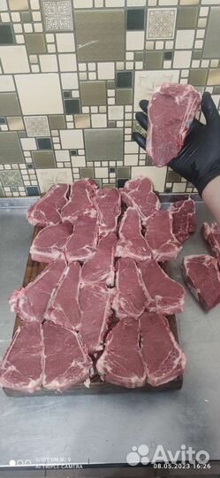 Стейки Стриплойн в маринаде Халяль