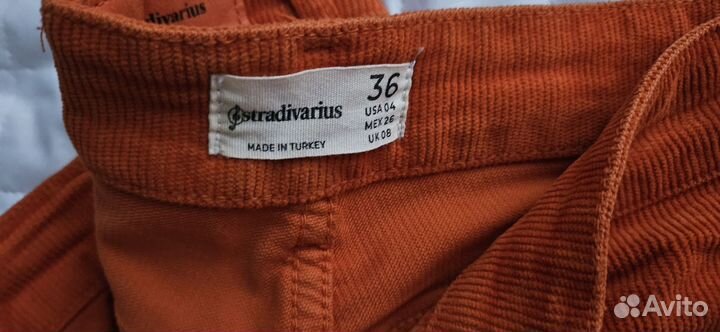 Вельветовые брюки Stradivarius