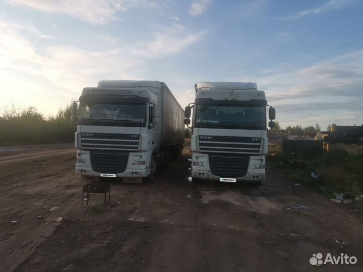 DAF FT XF 105.460 с полуприцепом, 2011