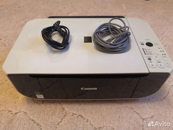 Мфу Canon pixma MP210 цветное струйное