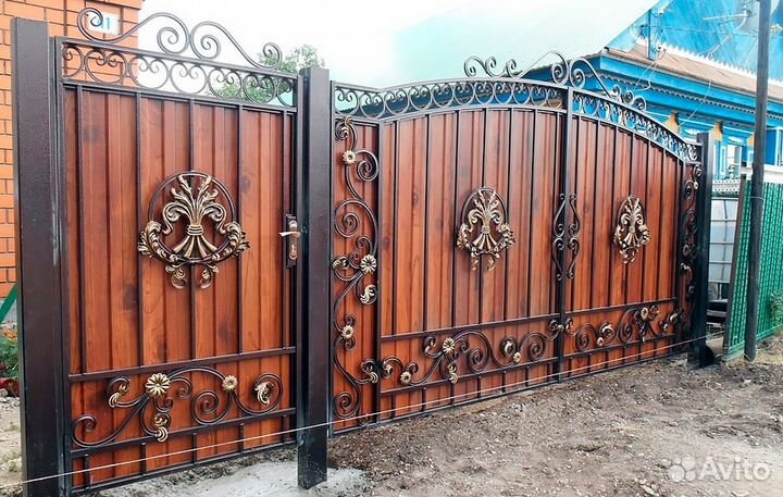 Заборы, калитки, ворота, крыши,обшиваем дома