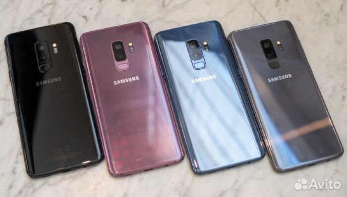 Сканер отпечатков Samsung S9 Plus черный Оригинал