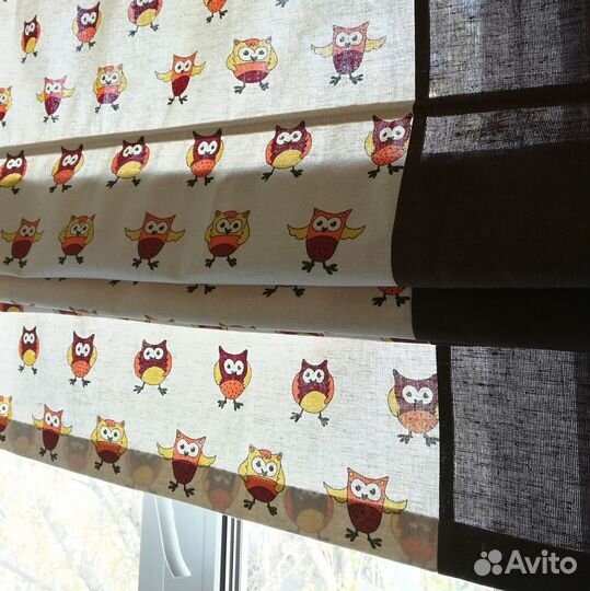 Римская штора в детскую комнату