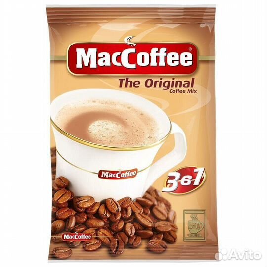 Растворимый кофе MacCoffee The Original 3в1 20 г